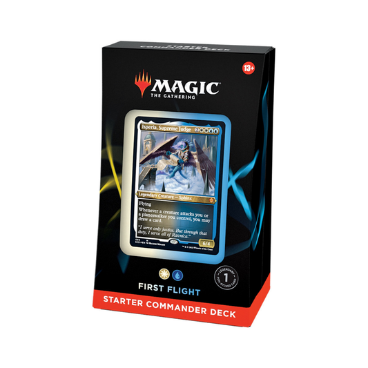 Magic The Gathering TCG Starter Commander Deck First Flight 100 Card Deck MTG Ready to Play Card Game for Collectible Card Games, Trading Cards, Commander Format