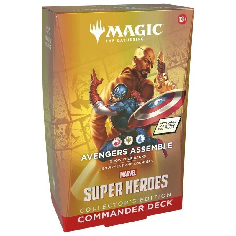 Magic: The Gathering: Marvel Super Heroes Collector Commander Deck Avengers Assemble