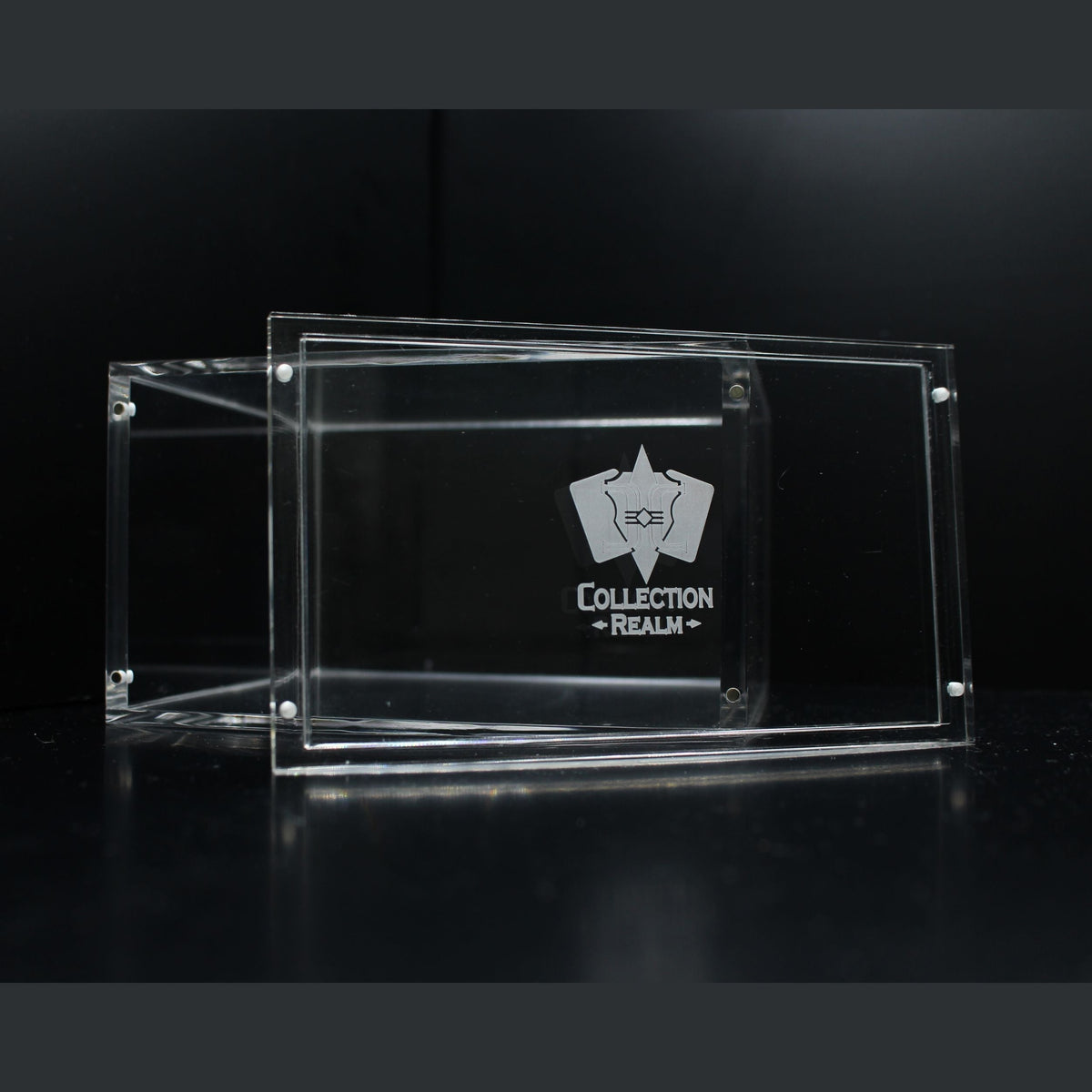 Pokemon Elite Trainer Box Acrylic Display Case – Stackable ETB Case Protector with Magnetic Lid, UV Protection, Clear Acrylic Display for Elite Trainer Boxes - Pack of 1
