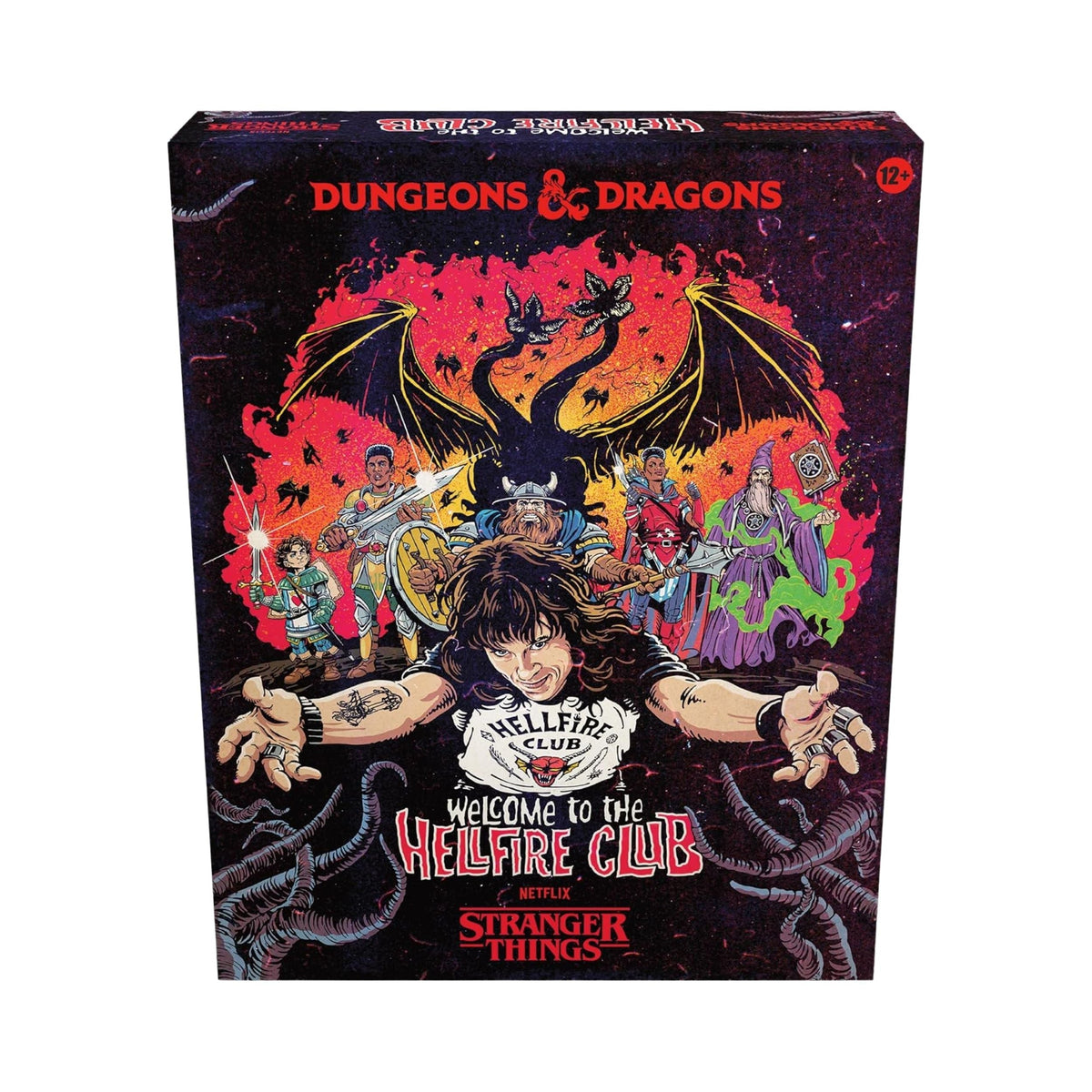 Dungeons & Dragons Stranger Things Welcome to the Hellfire Club Adventure Game Board Game Set for DnD Books and Gaming