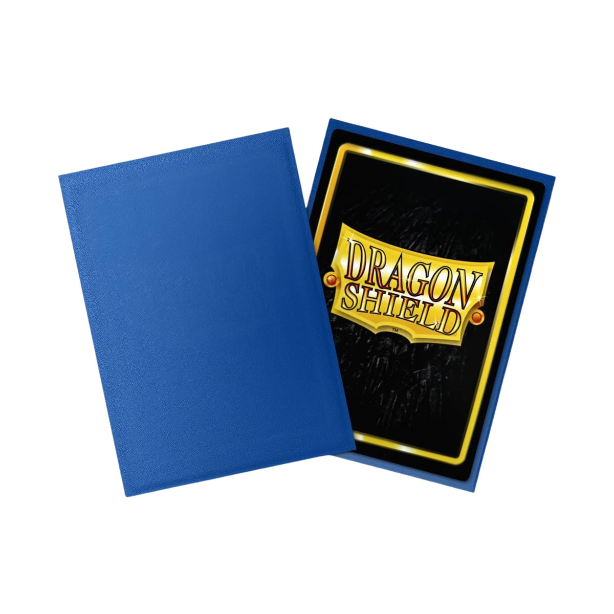 Dragon Shield Card Sleeves Standard Size Matte Blue 100ct Durable TCG Sleeves for Card Games