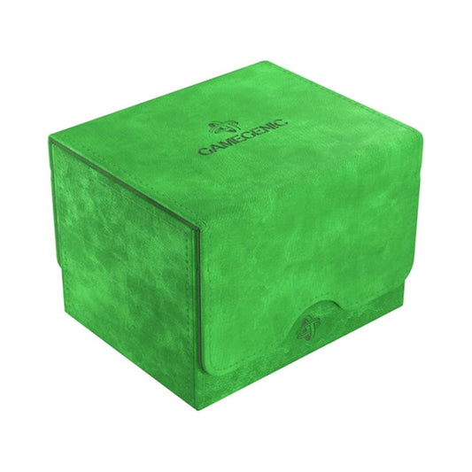 GameGenic Sidekick XL Deck Box 100 Plus Cards Green Trading Card Storage Case