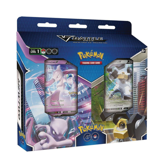 Pokemon TCG Pokemon GO V Battle Deck Mewtwo V vs Melmetal V Two Ready Decks