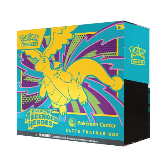 Pokemon TCG Pokemon Center Mega Evolution Ascended Heroes Elite Trainer Box Set