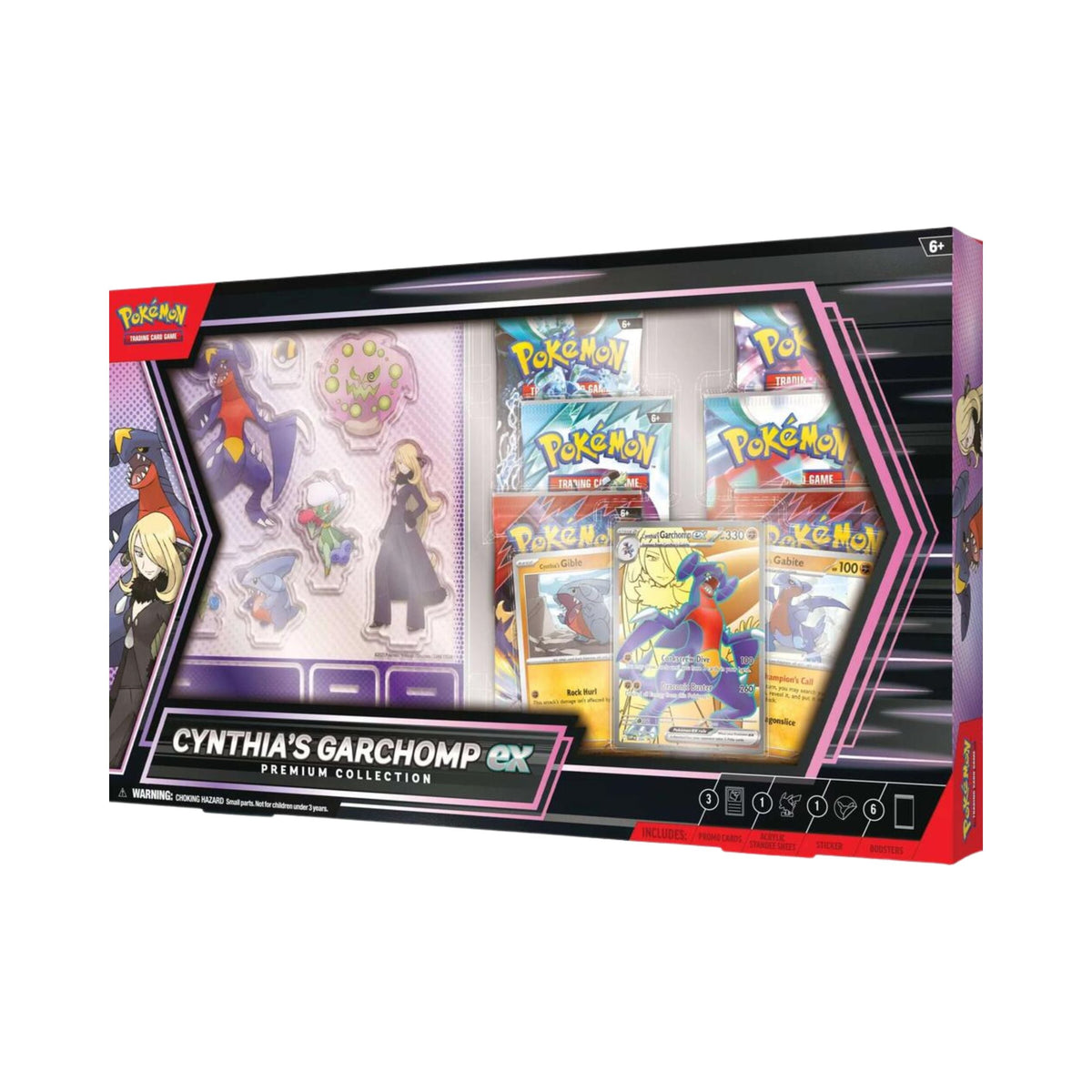 Pokemon TCG Cynthia's Garchomp ex Premium Collection – Sealed Pokémon Cards