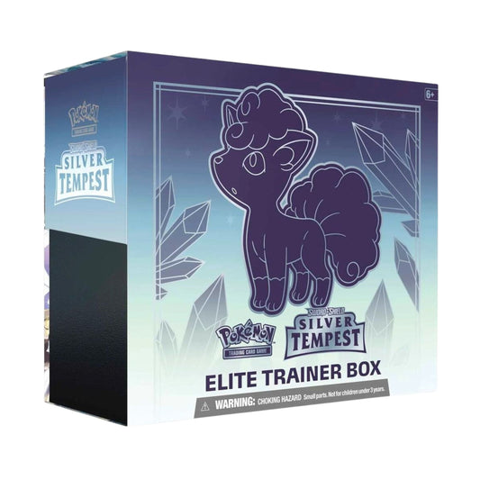 Pokemon TCG Sword and Shield Silver Tempest Elite Trainer Box ETB Sealed Card Game Kit