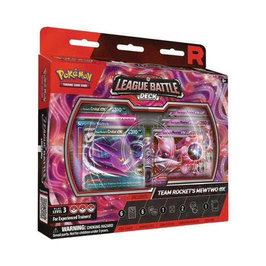 Pokemon TCG Team Rocket's Mewtwo ex League Battle Deck