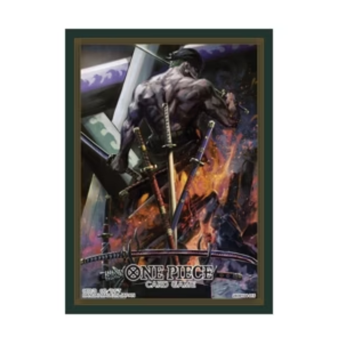 One Piece TCG Zoro Card Sleeves 70 Count Trading Card Game Protective Sleeves