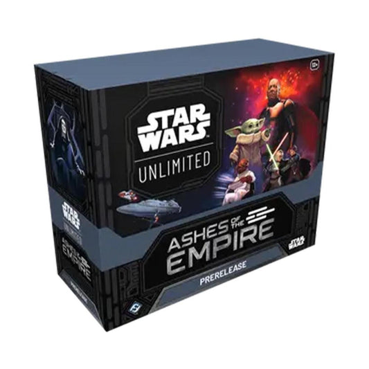 Star Wars Unlimited Ashes of the Empire Prerelease Kit Trading Card Game Booster Packs