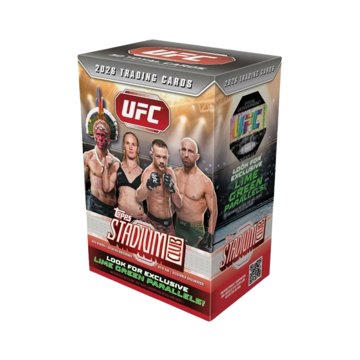 Topps UFC 2026 Stadium Club Value Blaster Box MMA Trading Cards Collectible Set
