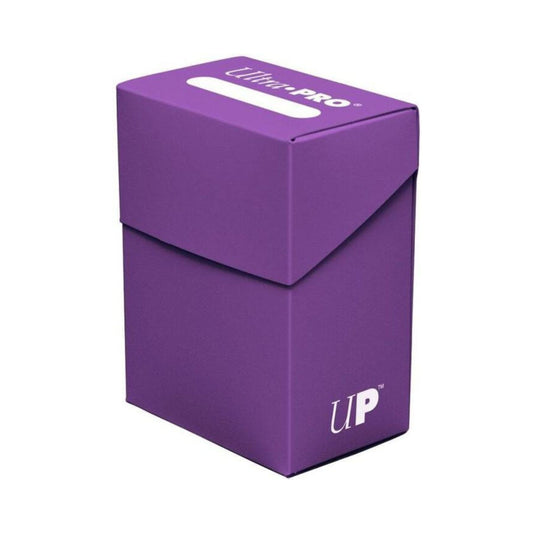Ultra Pro Deck Box Purple – 80+ Card Storage for Pokemon TCG and MTG