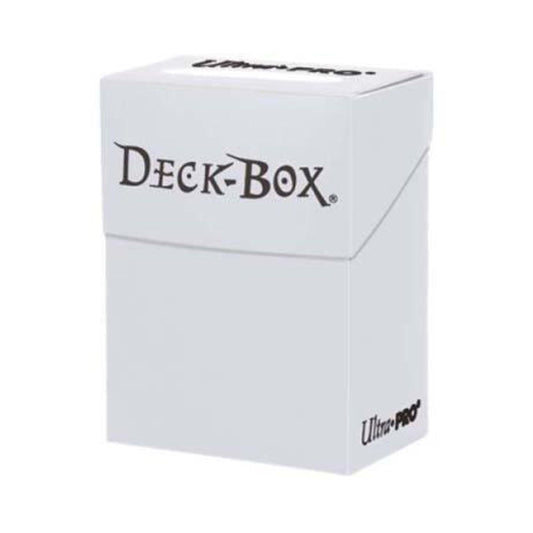 Ultra PRO Deck Box White Card Deck Box TCG Storage Holds 80 Plus Cards