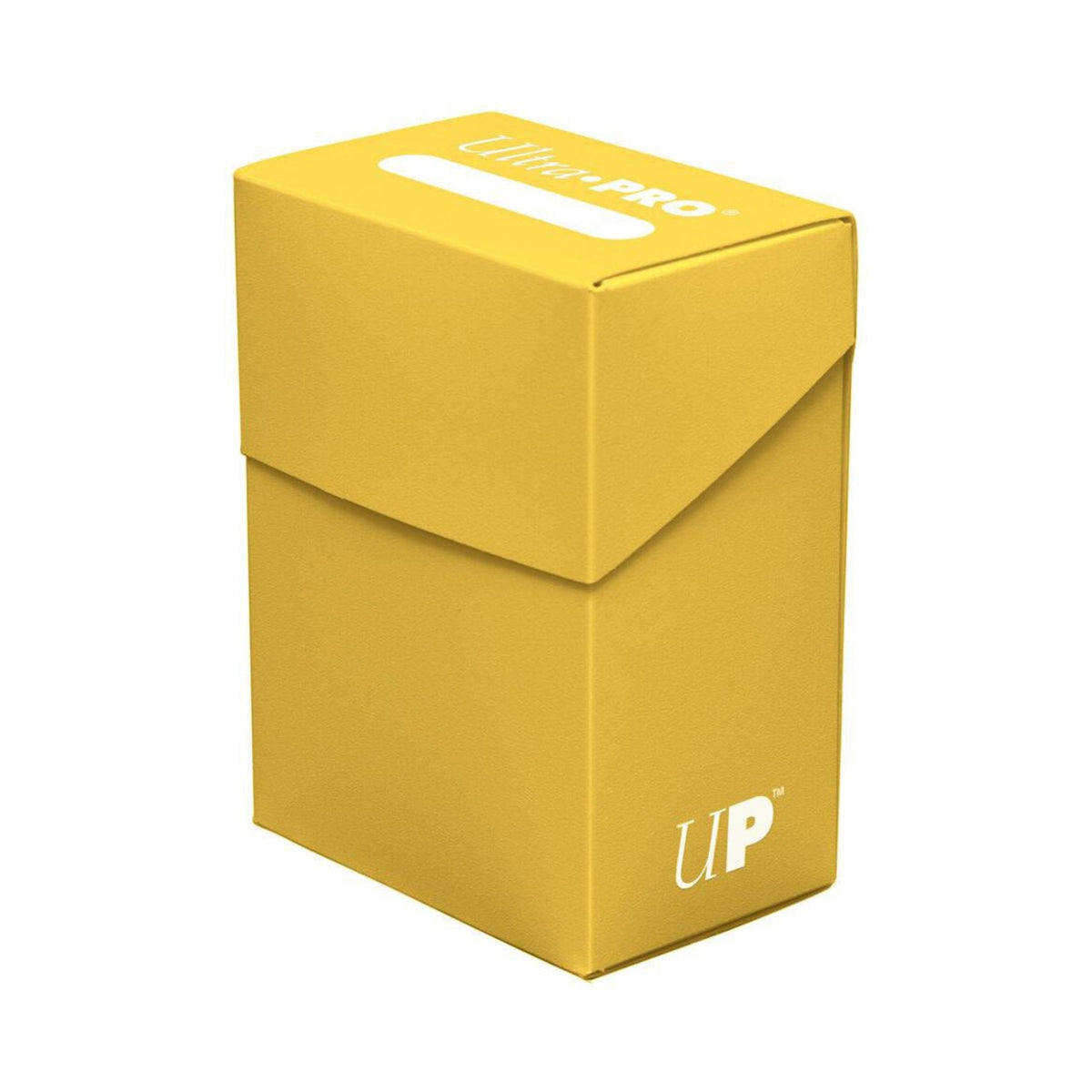 Ultra Pro Deck Box Yellow – 80+ Card Storage for Pokemon TCG and MTG