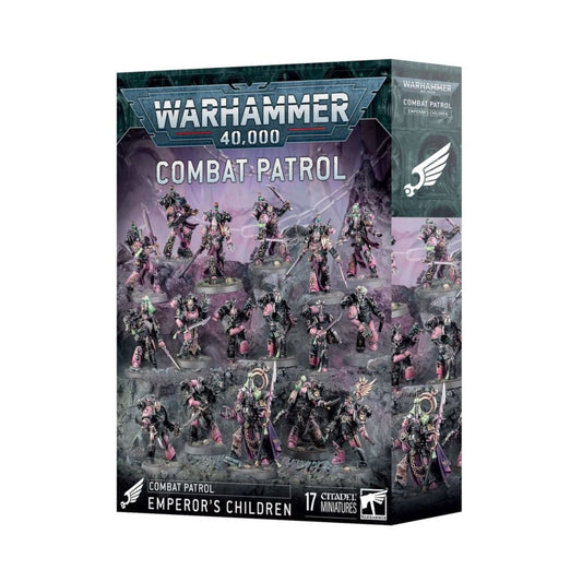 Warhammer 40,000 Combat Patrol Emperor’s Children Army Set – 17 Miniatures Including Lord Exultant, Flawless Blades & Infractors – Warhammer 40K Plastic Model Kit