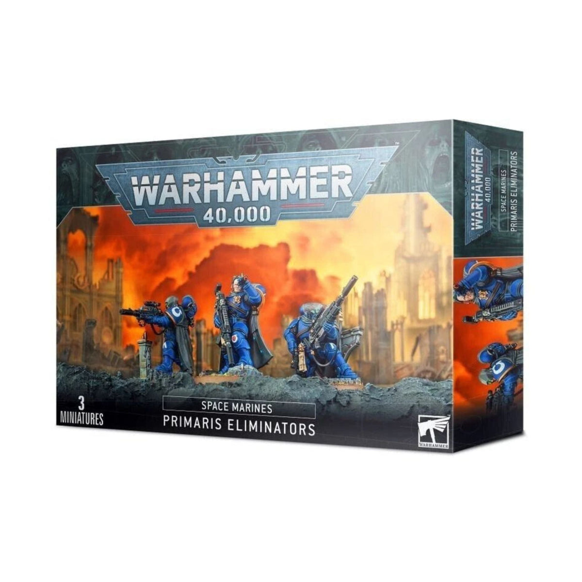 Games Workshop Warhammer 40K: Space Marines: Primaris Eliminators Mini Figures - 3 Miniatures