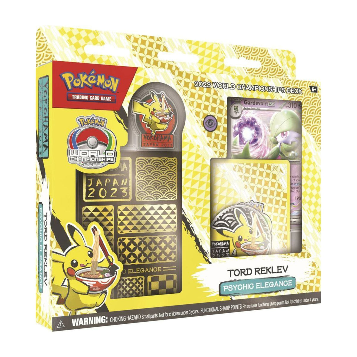 Pokemon TCG World Championship Deck 2023 Tord Reklev Psychic Elegance Card Game Set