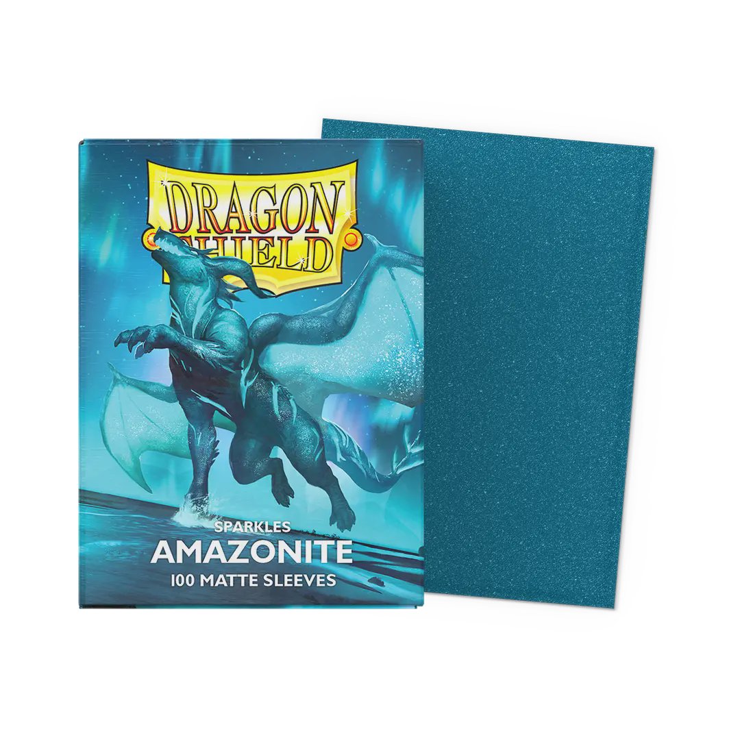 Dragon Shield Sleeves Matte Amazonite 100ct Trading Card Sleeves Card Protector MTG Pokemon