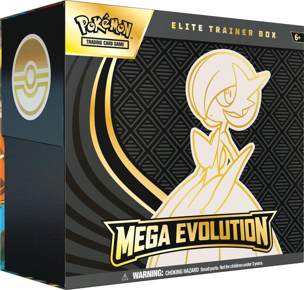 Pokémon TCG Mega Evolution Elite Trainer Box ME01 – 9 Booster Packs + Promo Card + Accessories