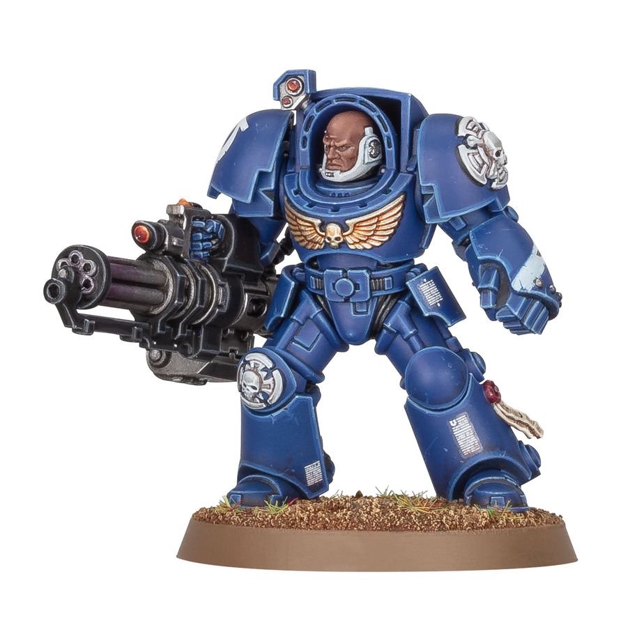 Warhammer 40,000 Space Marines Terminator Squad – 5 Elite Tactical Dreadnought Miniatures Plastic Kit | Citadel Games Workshop Tabletop Wargame Figures
