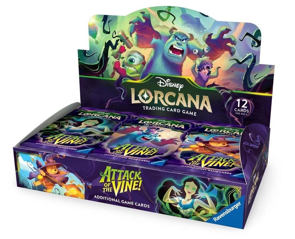 Disney Lorcana: Attack of the Vine! Booster Box Case