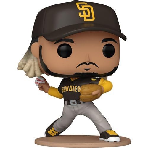 Fernando Tatis Jr. Funko Pop! Baseball MLB San Diego Padres - Approx. 3 3/4" Collectible Vinyl Figure #107 Bundled with Display Box Protector Case