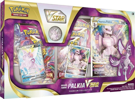 Pokémon TCG Origin Forme Palkia VSTAR Premium Collection – Pokémon Cards, Booster Packs, Collectible Card Games