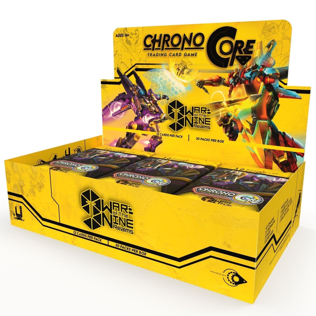 Chrono Core TCG War of the Nine Realms Booster Box Official Trading Card Game English - 30 Booster Packs