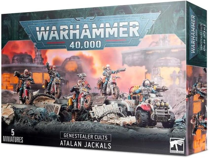 Warhammer 40,000 Genestealar Cults Atalan Jackals - 5 Miniatures