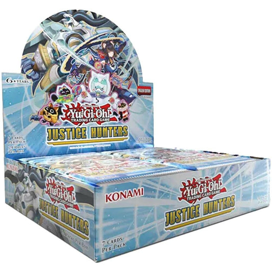 Yu-Gi-Oh! Justice Hunters Booster Box – Official Yugioh Trading Cards & Collector Booster Packs