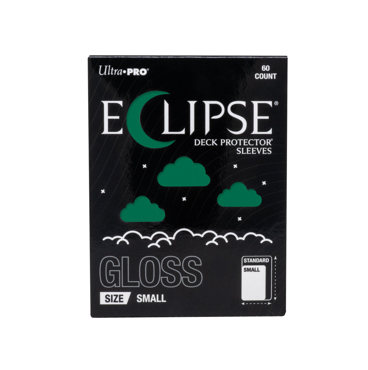 Ultra PRO Eclipse Gloss Small Deck Protector Sleeves Forest Green 60CT – Durable, Split-Resistant Card Sleeves with Smooth Shuffle Feel for Competitive & Collector Play (PRE-ORDER AUGUST)