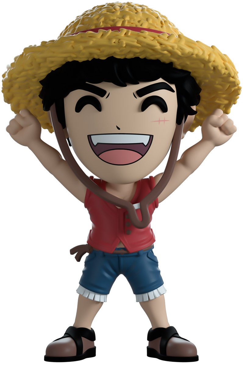 Luffy Youtooz One Piece Collection - 4.7" Collectible Vinyl Figure #0 with Window Display Box