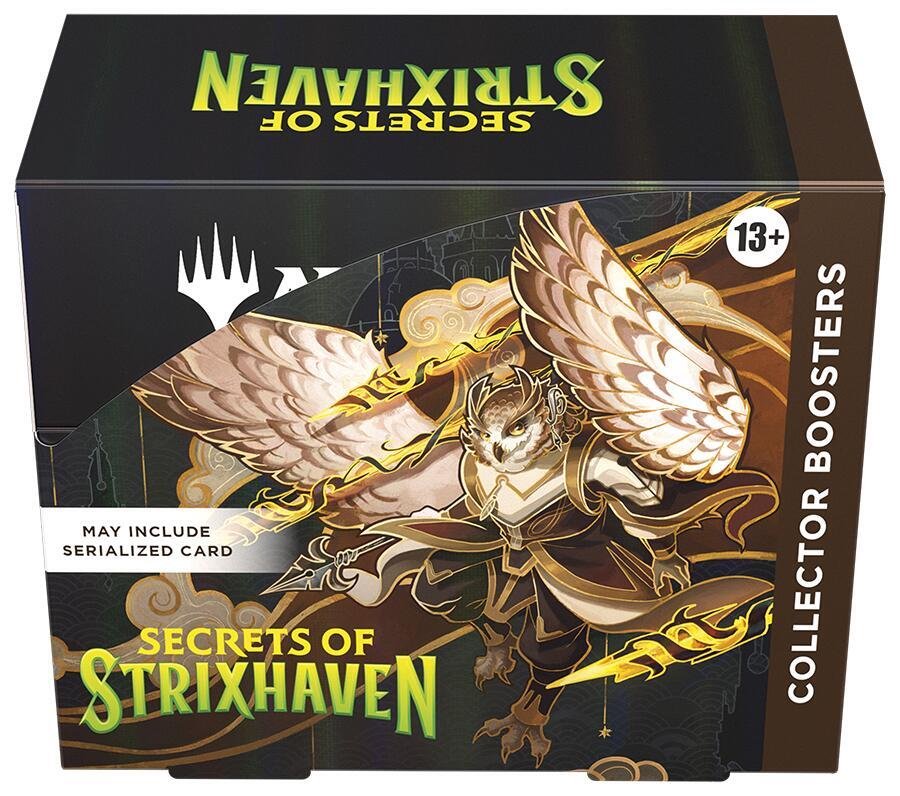 MTG Secrets of Strixhaven Collector Booster Box – 12 Premium Boosters with Rares, Mythics, Foils & Mystical Archive Cards for Collectors & Players