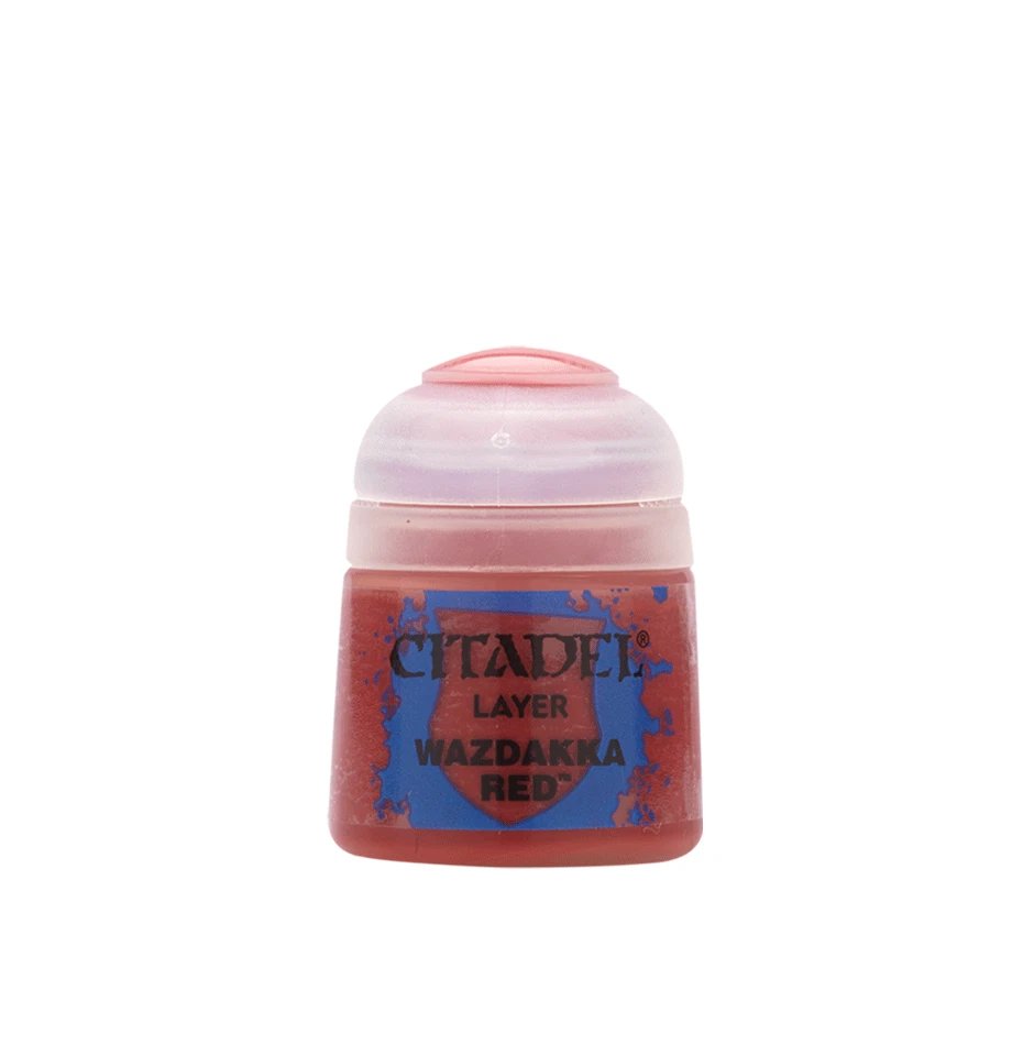 Warhammer Citadel Base Wazdakka Red Paint Bottle 12ml