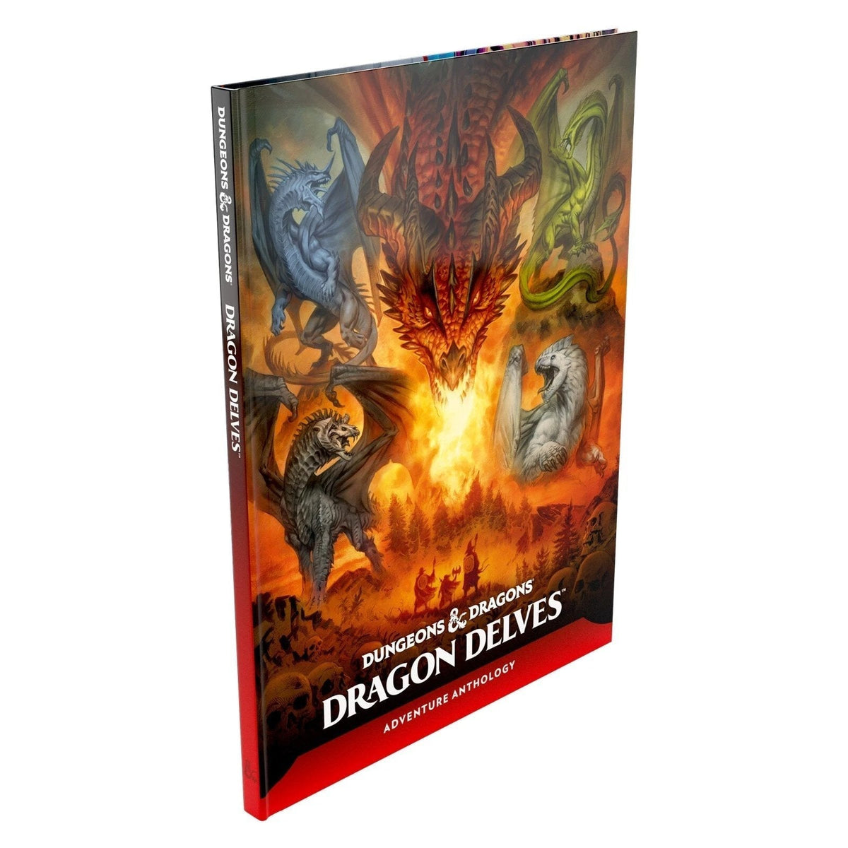 Dungeons & Dragons: Dragon Delves Hardcover Book | D&D Adventure Book for Dragon Masters & Roleplayers