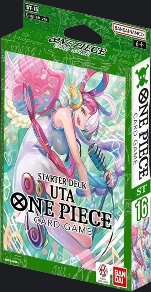 One Piece TCG Starter Deck UTA GREEN ST-16 Bandai Namco (50-Card Deck)