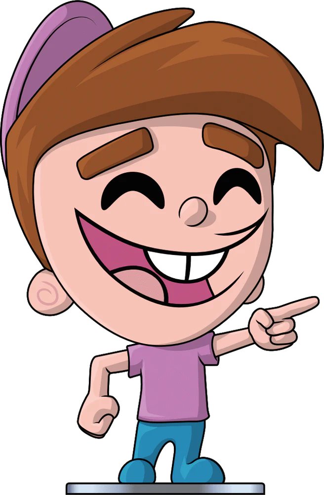Timmy Turner Youtooz The Fairly OddParents Collection - Approx. 4.5" Chase Collectible Vinyl Figure #0 with Window Display Box