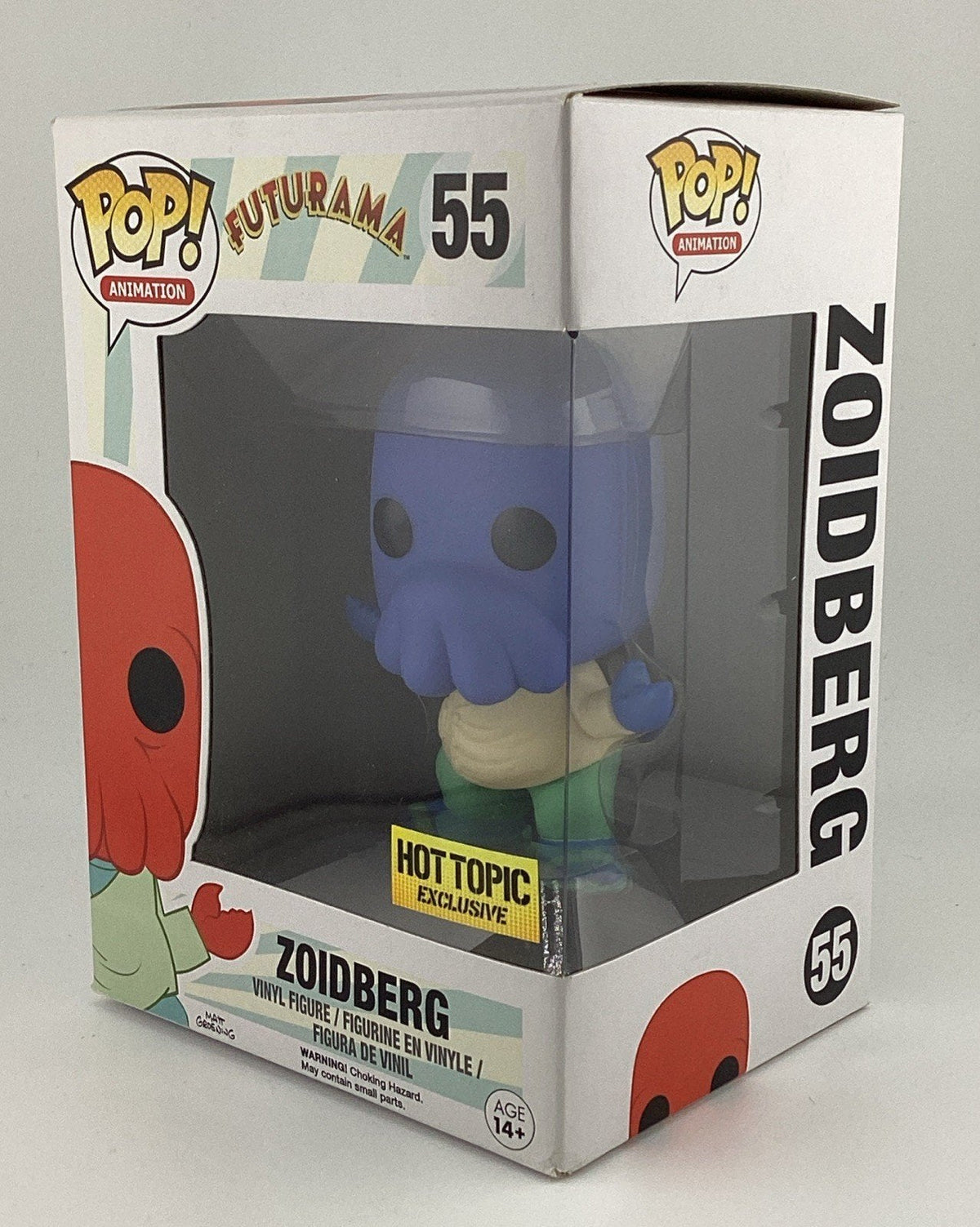 Funko Pop! Futurama- Dr. Zoidberg Bundle Alternate Universe Blue + Red HTE#55