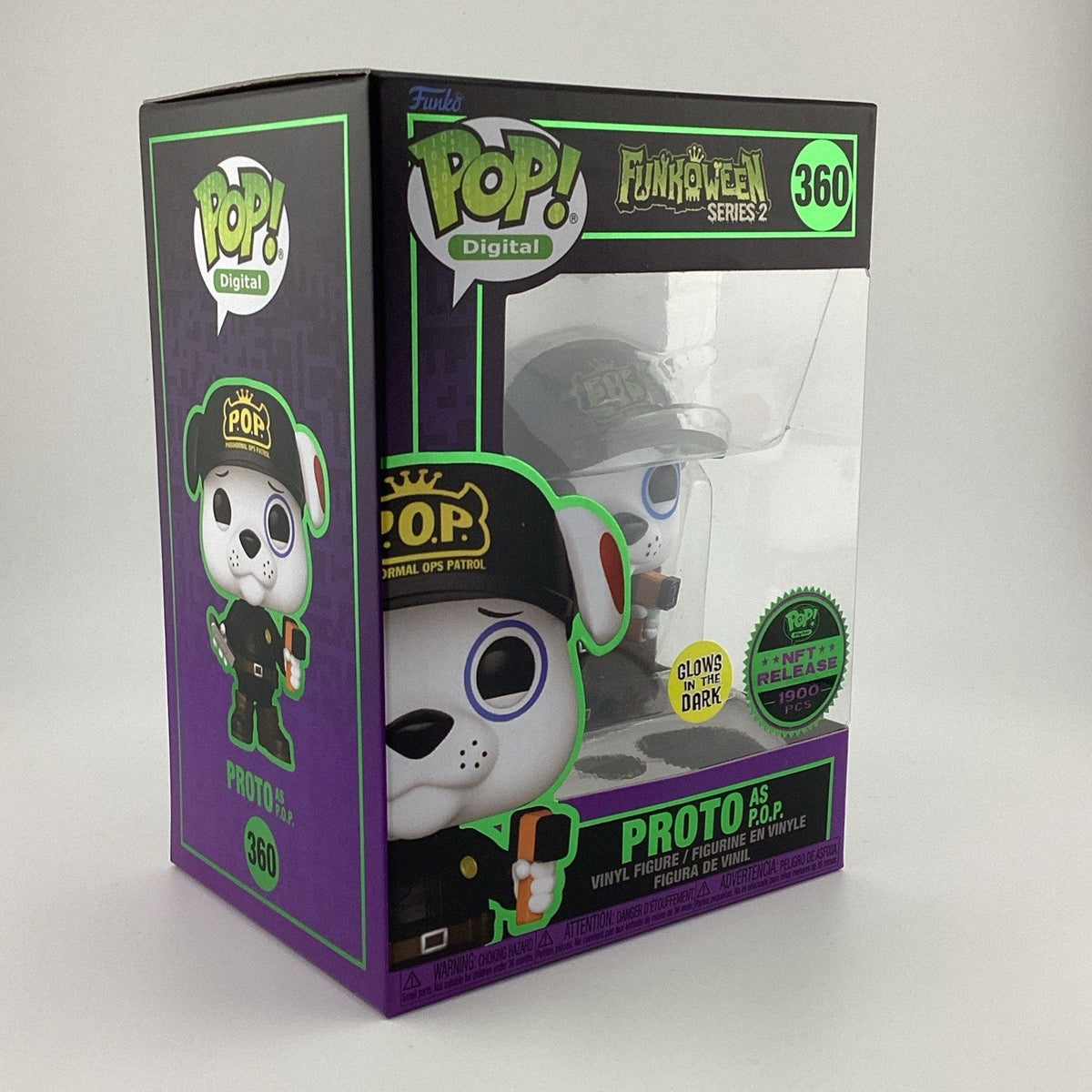Funko Pop! Vinyl: Funkoween Series 2 Proto as P.O.P. (Glow) 1900 Pcs #360