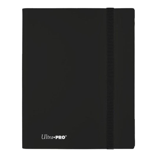 Ultra PRO Binder 9 Pocket Jet Black Card Binder Album Holds 360 Plus Cards Storage