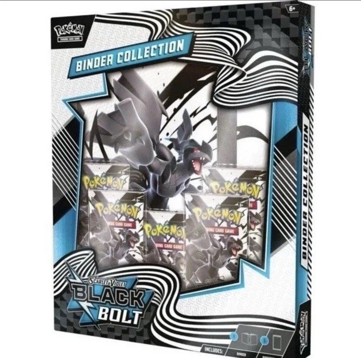 Pokémon TCG Black Bolt Binder Collection – Scarlet & Violet Series
