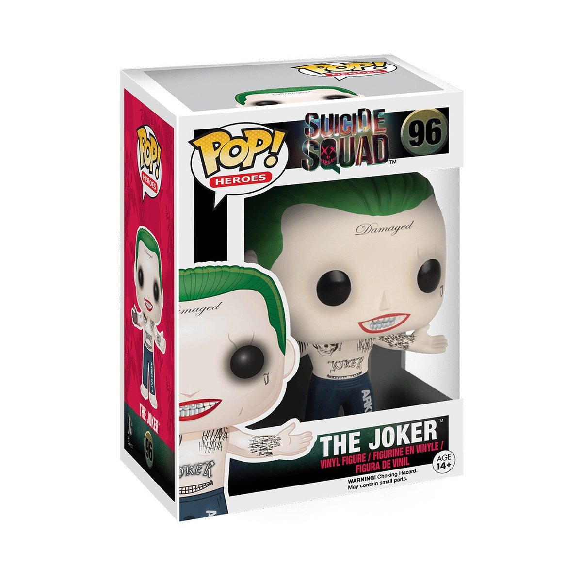 Funko Pop! Vinyl: DC Universe - The Joker (Shirtless) #96 Signed By Jared Leto
