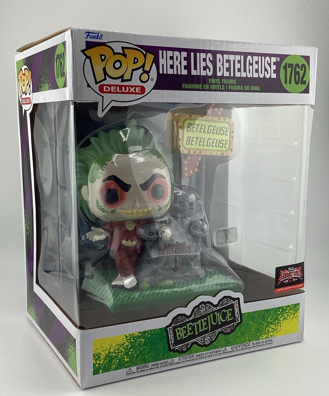 Funko Pop! Deluxe: Beetlejuice Here Lies Betelgeuse Target Con (Exclusive) #1762