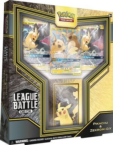 Pokémon TCG League Battle Deck Pikachu & Zekrom-GX Ready-to-Play Card Deck