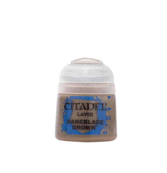 Warhammer Citadel Base Baneblade Brown Paint Bottle 12ml