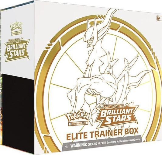 Pokémon TCG Sword & Shield Brilliant Stars Elite Trainer Box (ETB)I