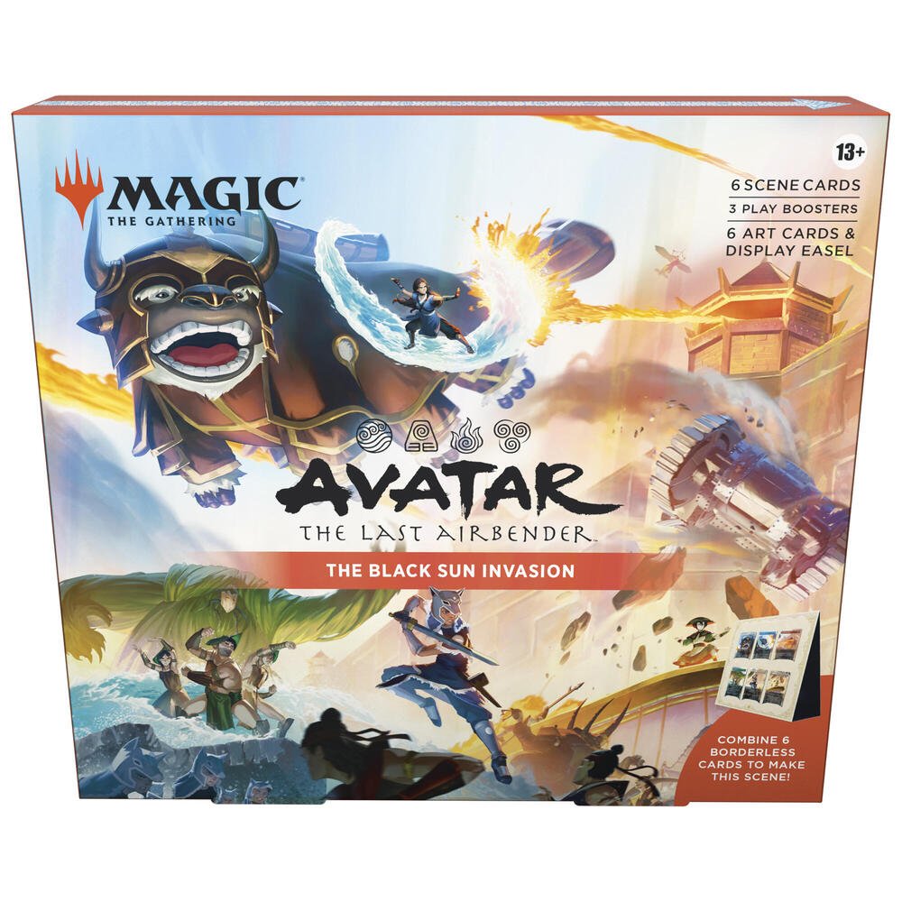 MTG Avatar The Last Airbender Scene Box The Black Sun Invasion Magic Card Display Set